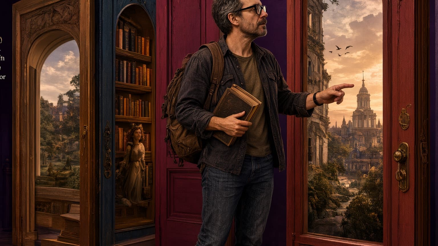 An adult reader exploring Royal Road recommendations and story worlds from early 2026