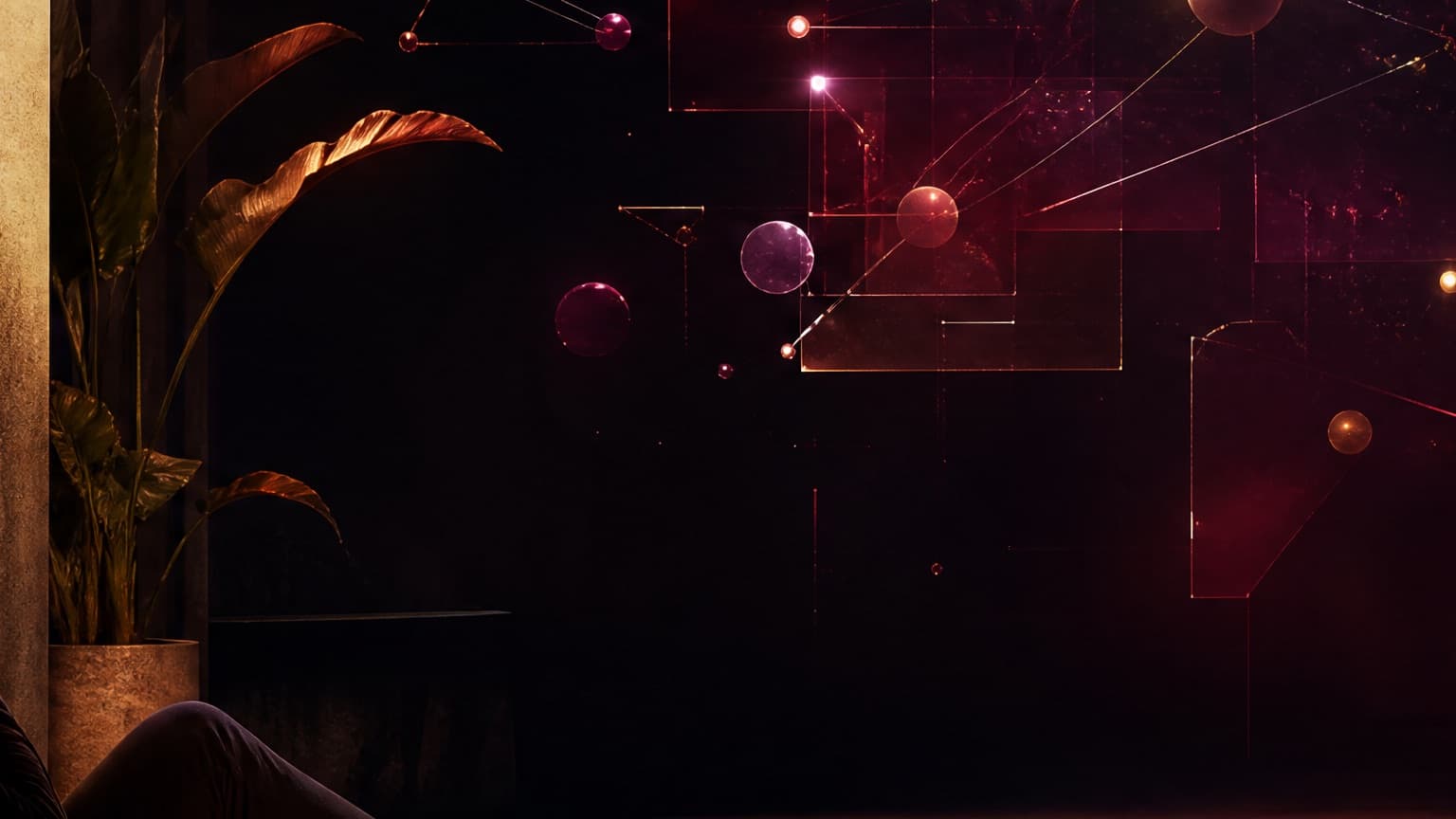 An adult reader following a web fiction story across a glowing screen and paper archive, created for What's Coming to Web Fiction Platforms in 2026